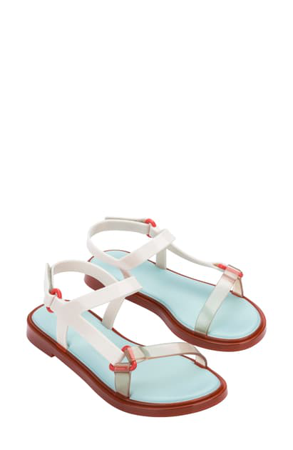 clear rubber sandals