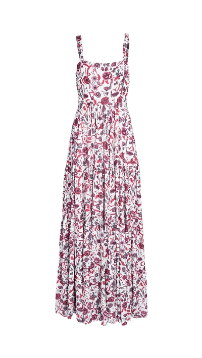 Shop Alexis Zofia Dress In Berry Floral