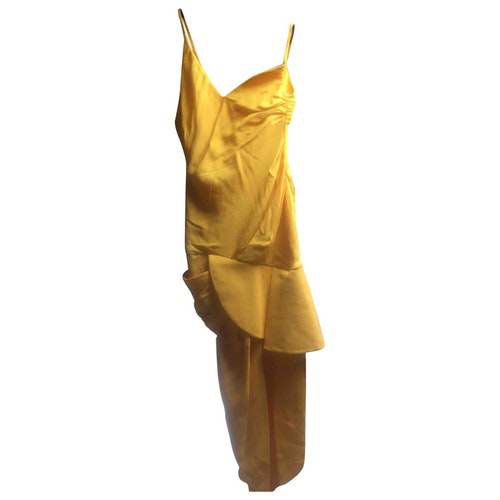 jacquemus yellow dress