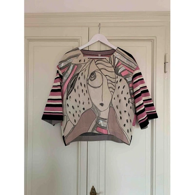 Pre-owned Antonio Marras Multicolour Cotton Top