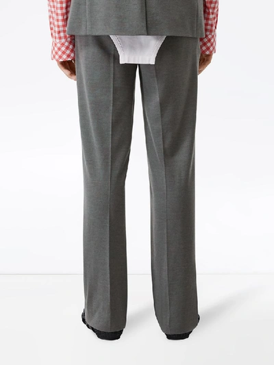 BURBERRY WIDE-LEG TAILORED TROUSERS 