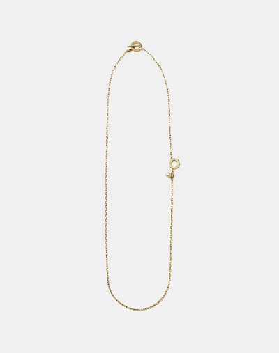 Shop Lafayette 148 Freshwater Pearl Lariat Necklace In Yellow