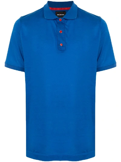 Kiton Poloshirt - Blue