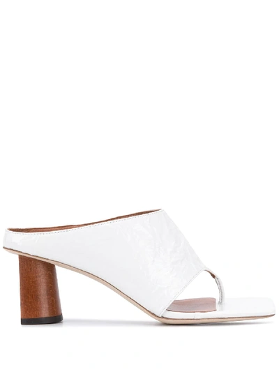 Shop Rejina Pyo Lina Mid Sandals In White