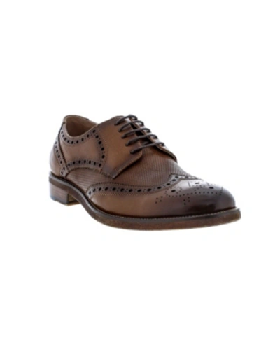 Shop English Laundry Dress Or Casual Oxford Men's Shoes In Cognac