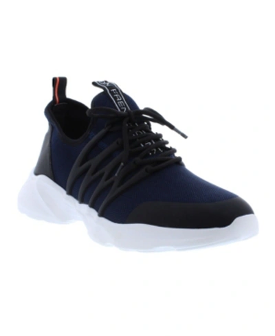 Shop French Connection Men's Damien Sneaker Men's Shoes In Navy