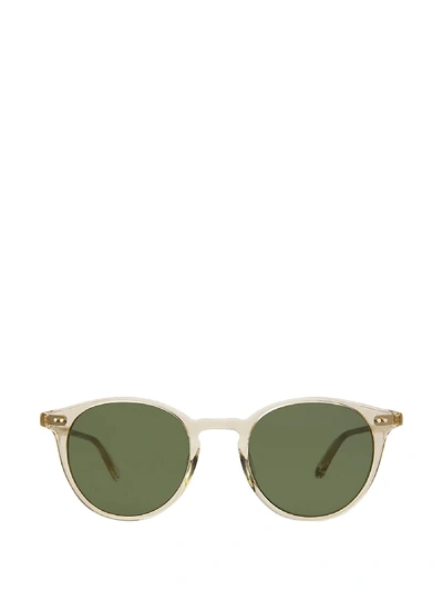 Shop Garrett Leight Clune Sun Pure Glass Sunglasses In Pg/sfpgn