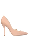 PAUL ANDREW 105MM ZENADIA BRUSHED LEATHER PUMPS, NUDE