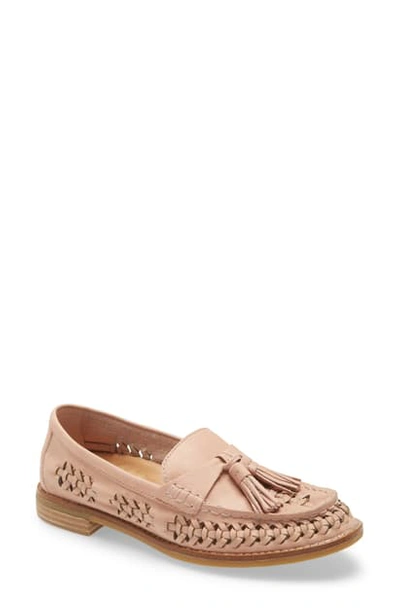 Shop Sperry Seaport Penny Loafer In Rose Dust Leather