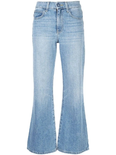 Shop Eve Denim Jacqueline Wide Leg Jeans In Blue