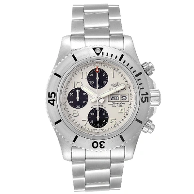 Shop Breitling Aeromarine Superocean Chronograph Ii Watch A13341 Box Papers In Not Applicable