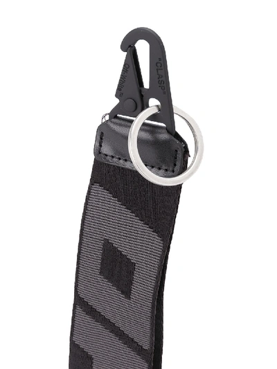 Shop Off-white Keyring In Black