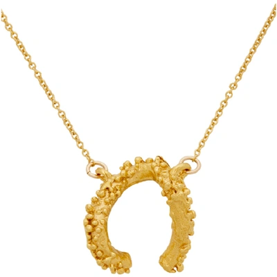 Shop Alighieri Gold The Night Cap Necklace