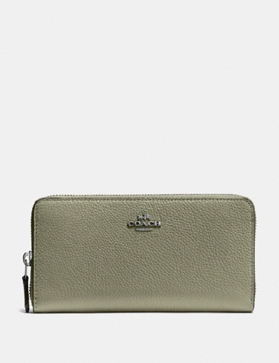 Coach Accordion Zip Wallet In Green In V5 light Fern ModeSens