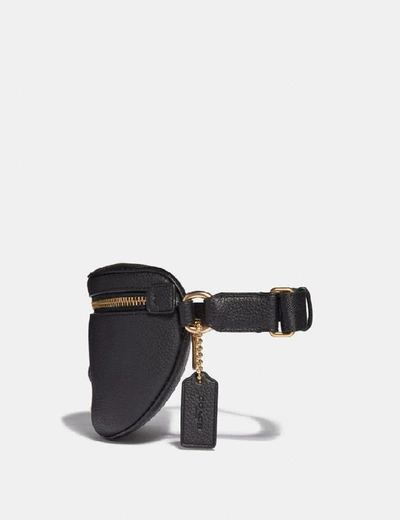 Shop Coach Belt Bag In Gold/black