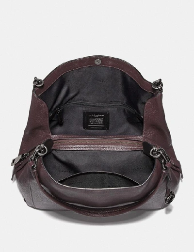 Shop Coach Dalton 31 In Oxblood/gunmetal