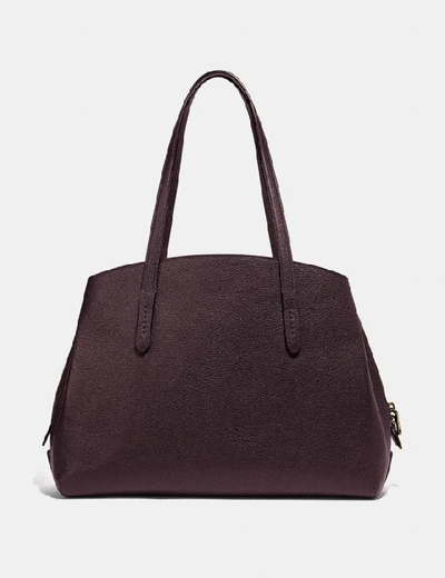 Shop Coach Charlie Carryall 40 - Women's In Gold/oxblood