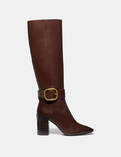 Shop Coach Evelyn Boot - Women's In Walnut