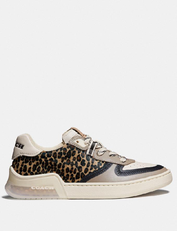 coach leopard sneakers