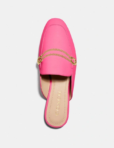 Shop Coach Sawyer Slide Loafer - Women's In Electric Pink
