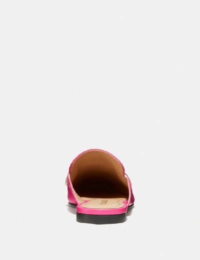 Shop Coach Sawyer Slide Loafer - Women's In Electric Pink