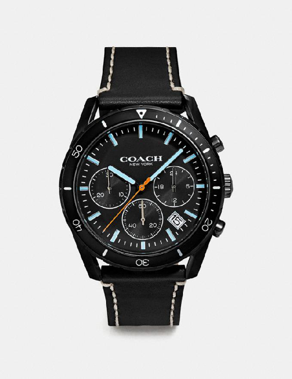 coach new york watch men's