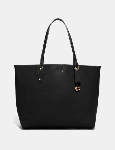 Coach Central Tote 39 Women s In Black gold ModeSens