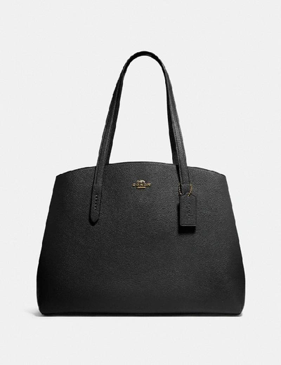 Shop Coach Charlie Carryall 40 In Gold/black