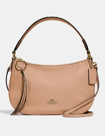Coach Sutton Crossbody In Beige In Gold beechwood ModeSens