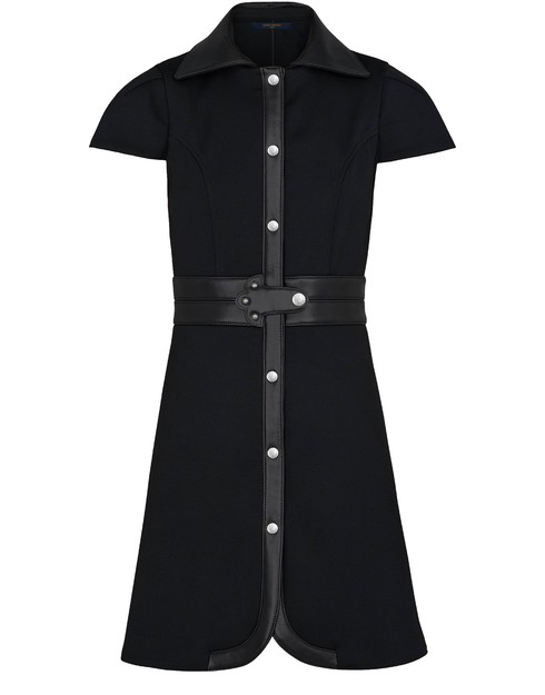 louis vuitton black dress