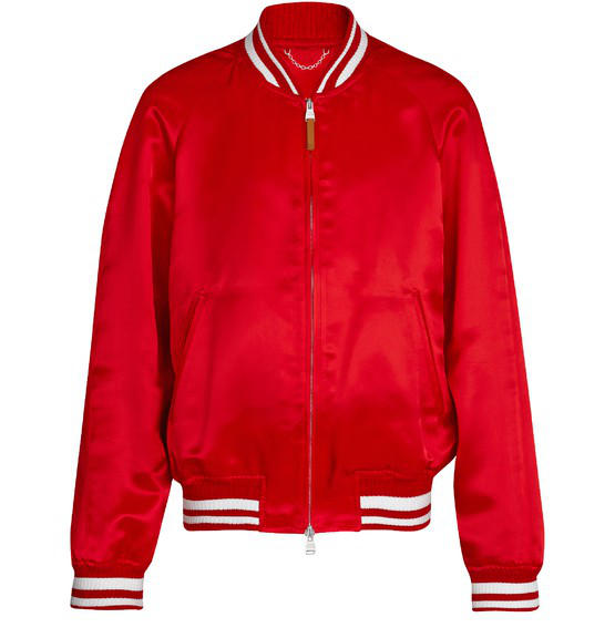 red louis vuitton jacket