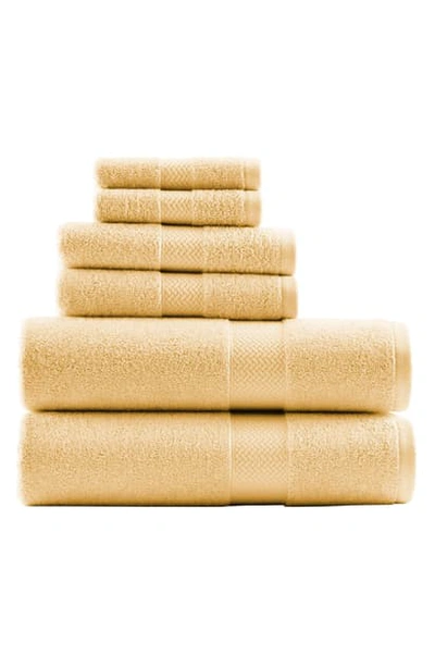 Shop Tommy Bahama Cypress Bay 6-piece Towel Set In Sun