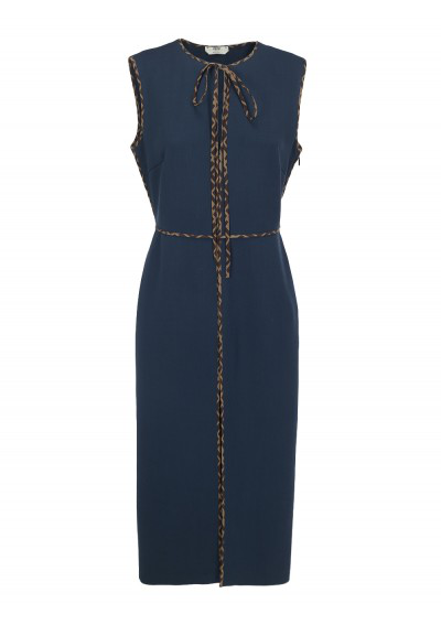 blue fendi dress