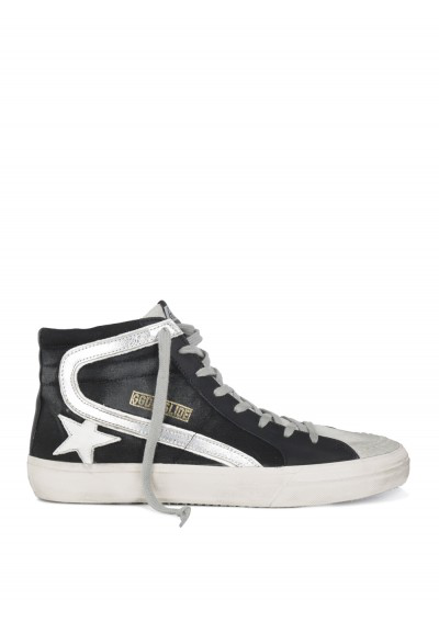 golden goose slide high top