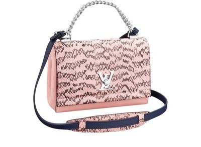 Shop Louis Vuitton Lockme Ii Bb In Rose Poudre