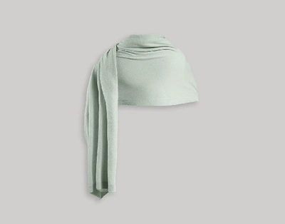 Shop Strathberry Cashmere Travel Wrap In Mint