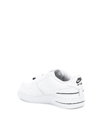 Shop Nike Air Force 1 Lv8 Leather Sneakers In White