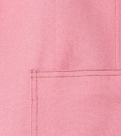 Shop Max Mara Berlina Wool Blazer In Pink