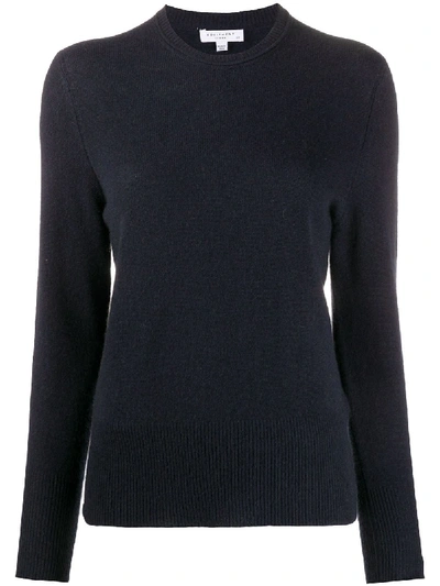 Shop Equipment Round Neck Jumper In Blue