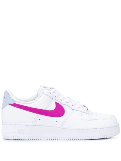 Shop Nike Airforce Low-top Sneakers In White