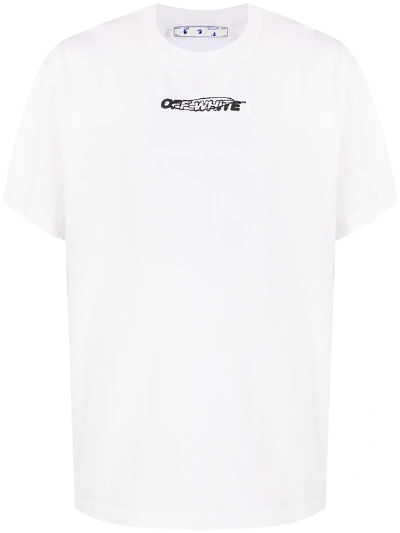 Shop Off-white Hands Painters T-shirt In White