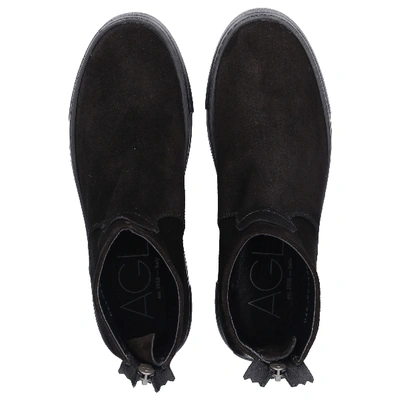 Shop Agl Attilio Giusti Leombruni Women Ankle Boots Black D925503