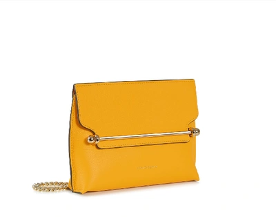 Shop Strathberry Stylist Mini In Blossom Yellow