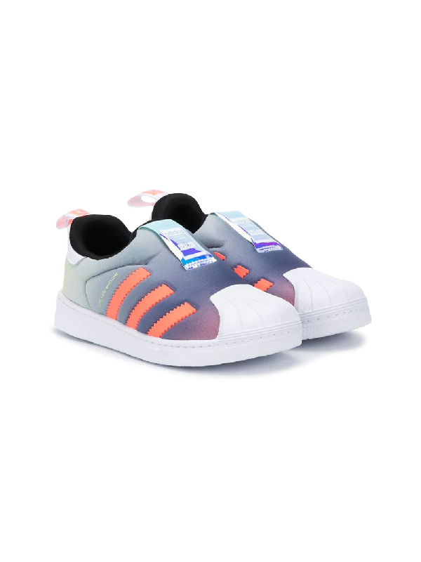 adidas originals superstar slip on men purple