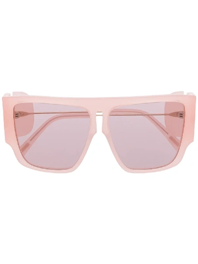 Shop Ports 1961 Oversized Block Frame Sunglasses In Pink