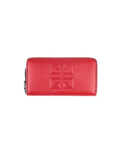 Shop Givenchy Wallet In Red