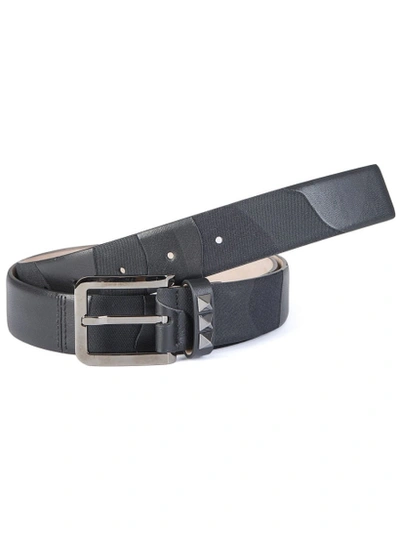 Shop Valentino Studded Buckle Belt