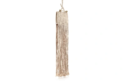 Shop Strathberry Miniature Fringe Tote In Xu Zhi Sedum