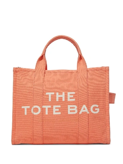 Shop Marc Jacobs Small The Tote Bag In Orange