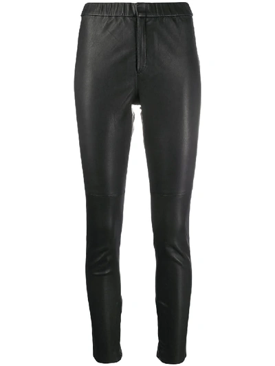 Shop Isabel Marant Super Skinny Trousers In Black